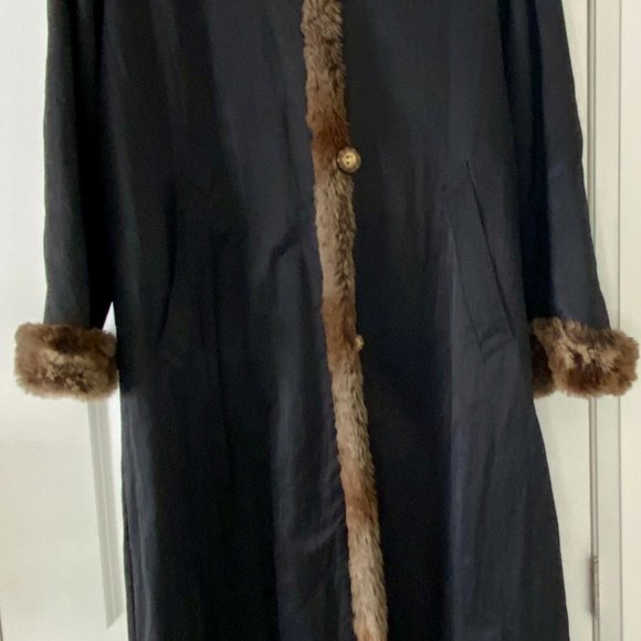 Jones New York elegant long winter coat - Picture 6 of 6